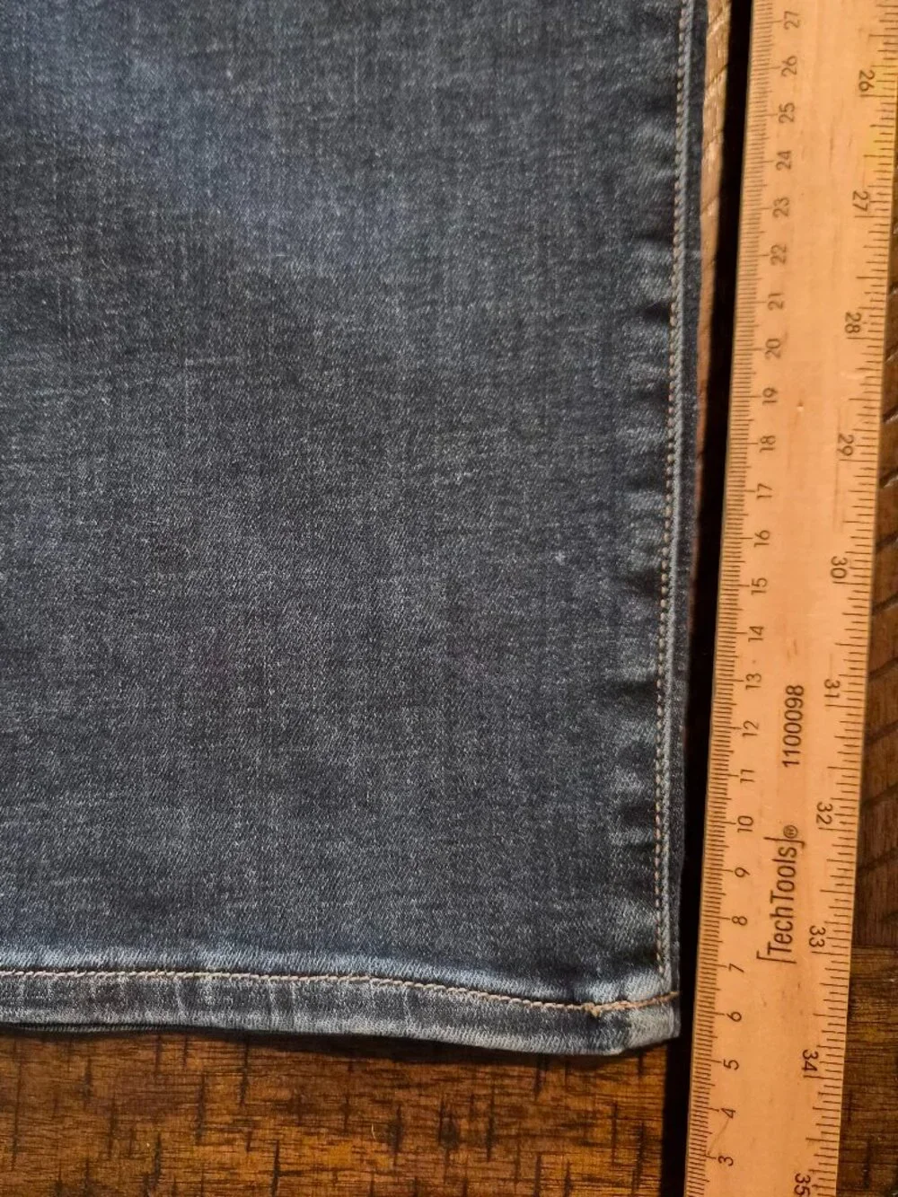 Mavi Jeans Matt Relaxed Straight Leg Dark Wash Blue Denim Mens Size 38x34 G598